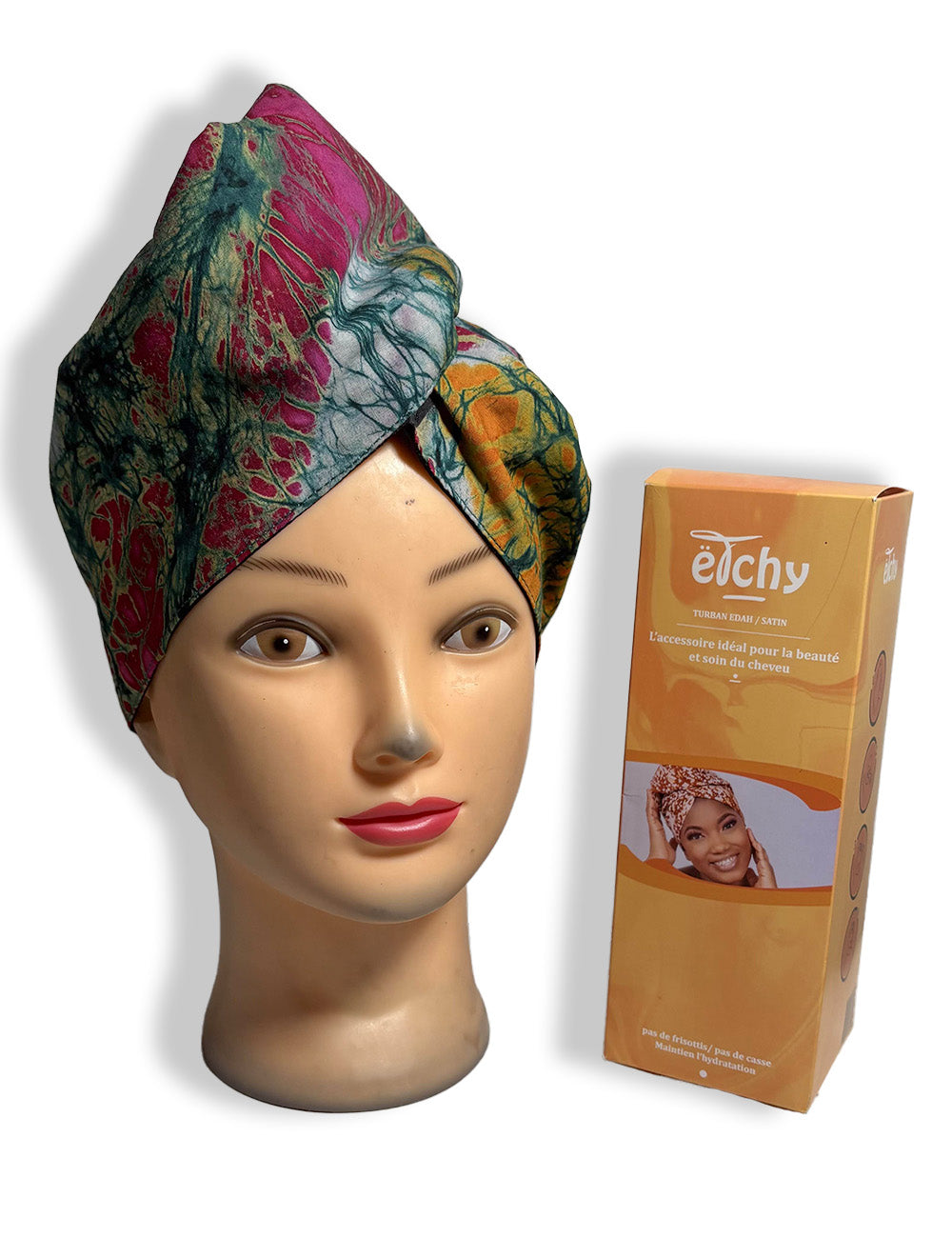 TURBAN EDAH SATIN / ETCHY