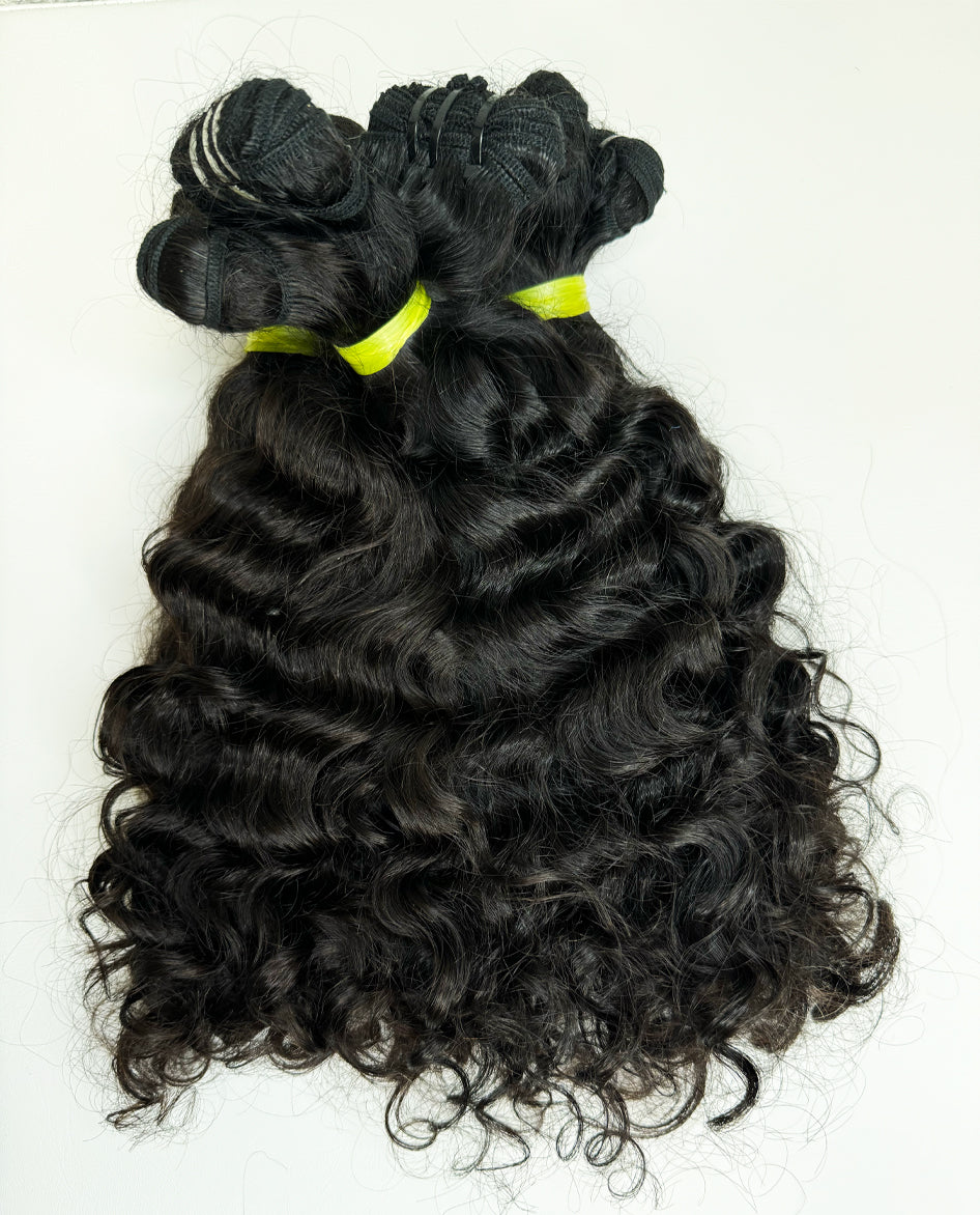 Mèches BOUCLÉES (CURLY) "Suprem Raw Hair"