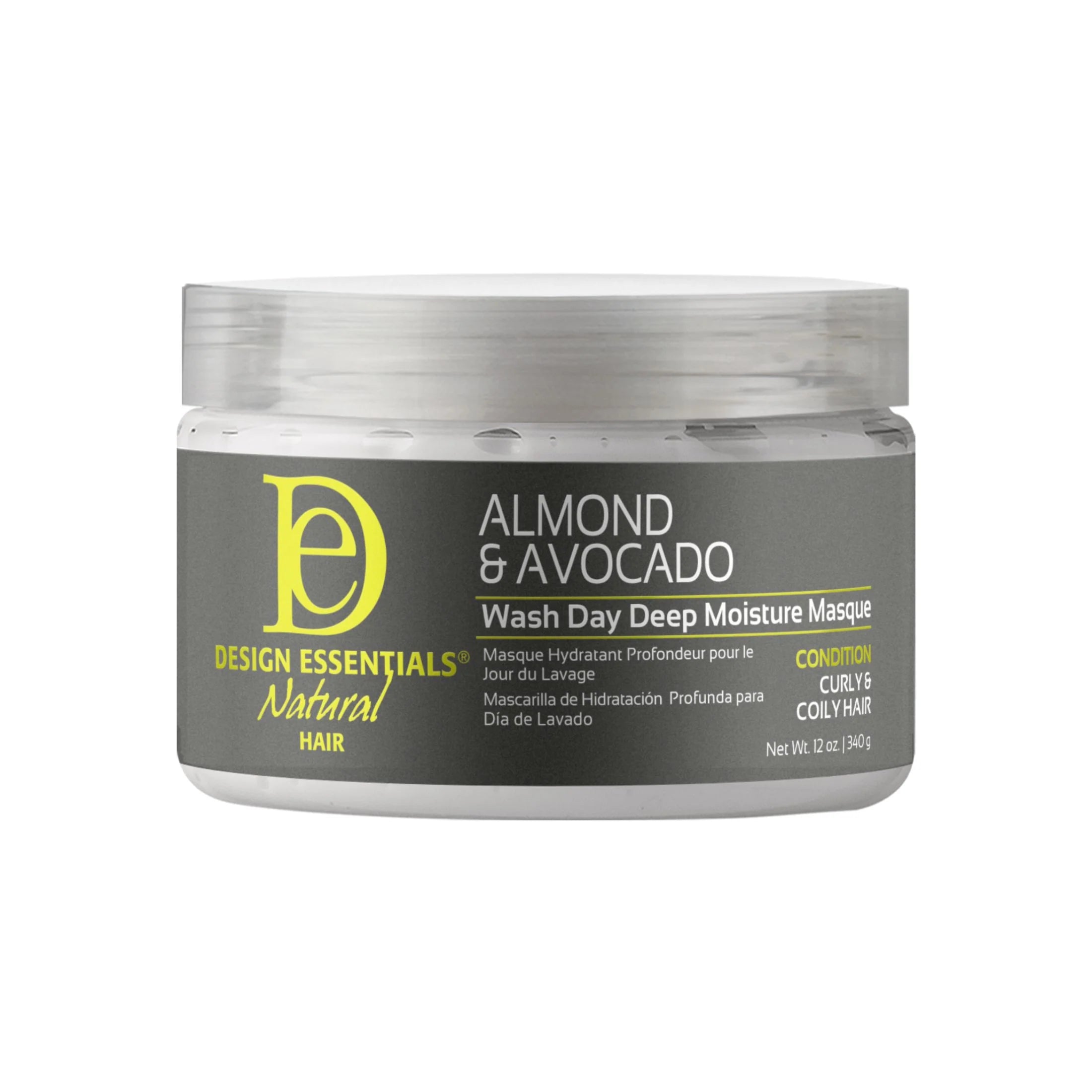 ALMOND & AVOCADO MASQUE HYDRATANT PROFONDEUR / DESIGN ESSENTIALS