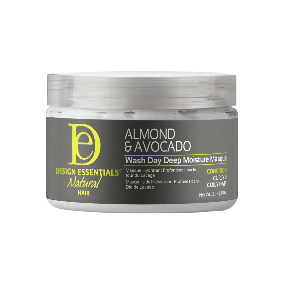 ALMOND & AVOCADO MASQUE HYDRATANT PROFONDEUR / DESIGN ESSENTIALS