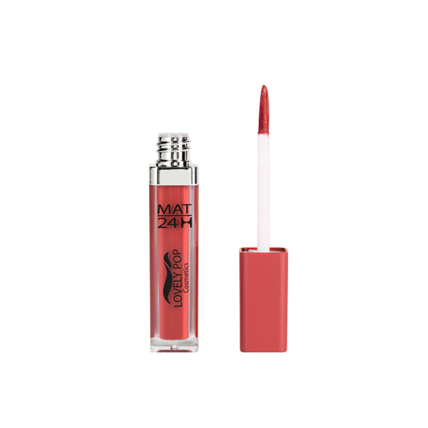 Mat 24h rouge à lèvres longue tenue / LOVELY POP COSMETICS