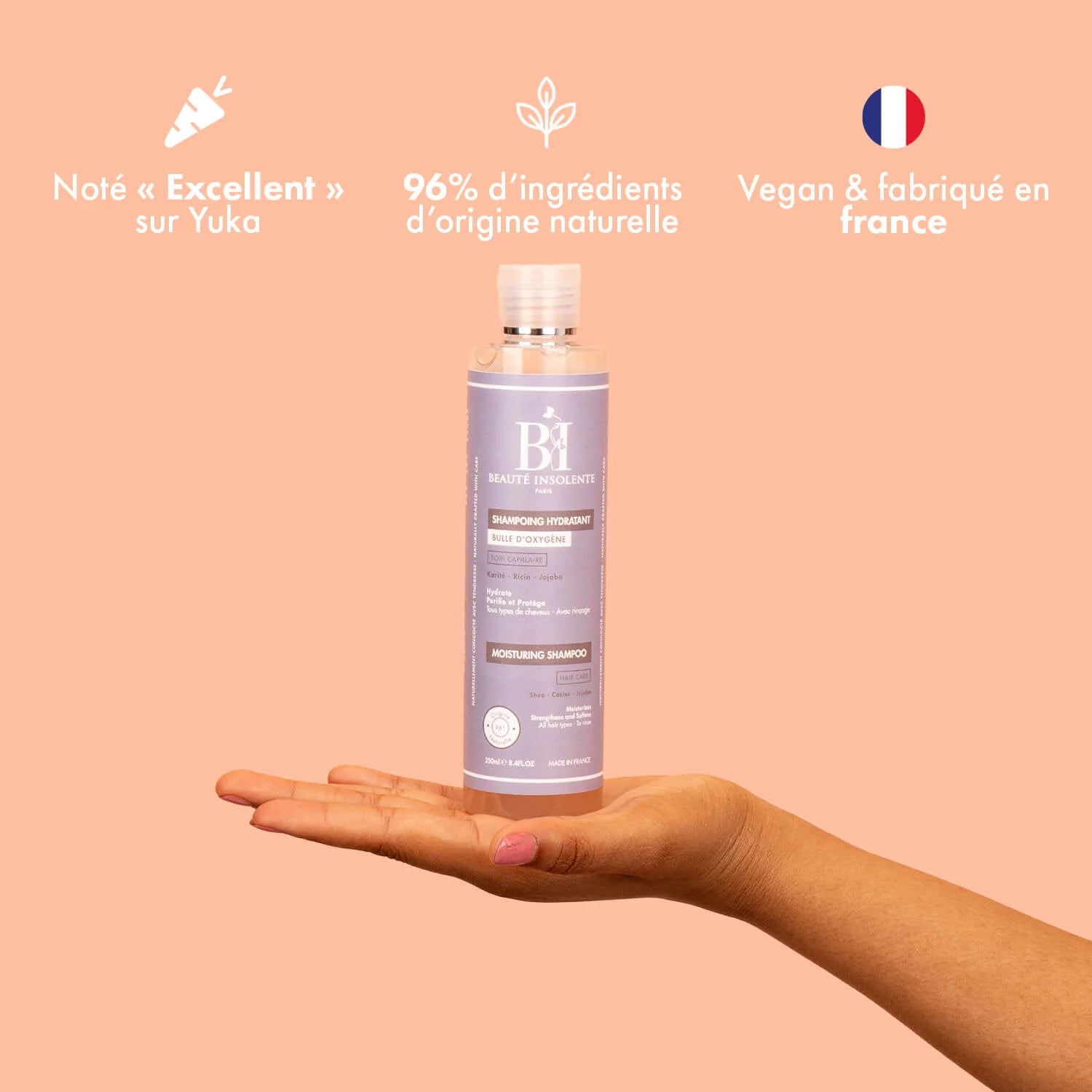 SHAMPOING HYDRATANT / BEAUTÉ INSOLENTE