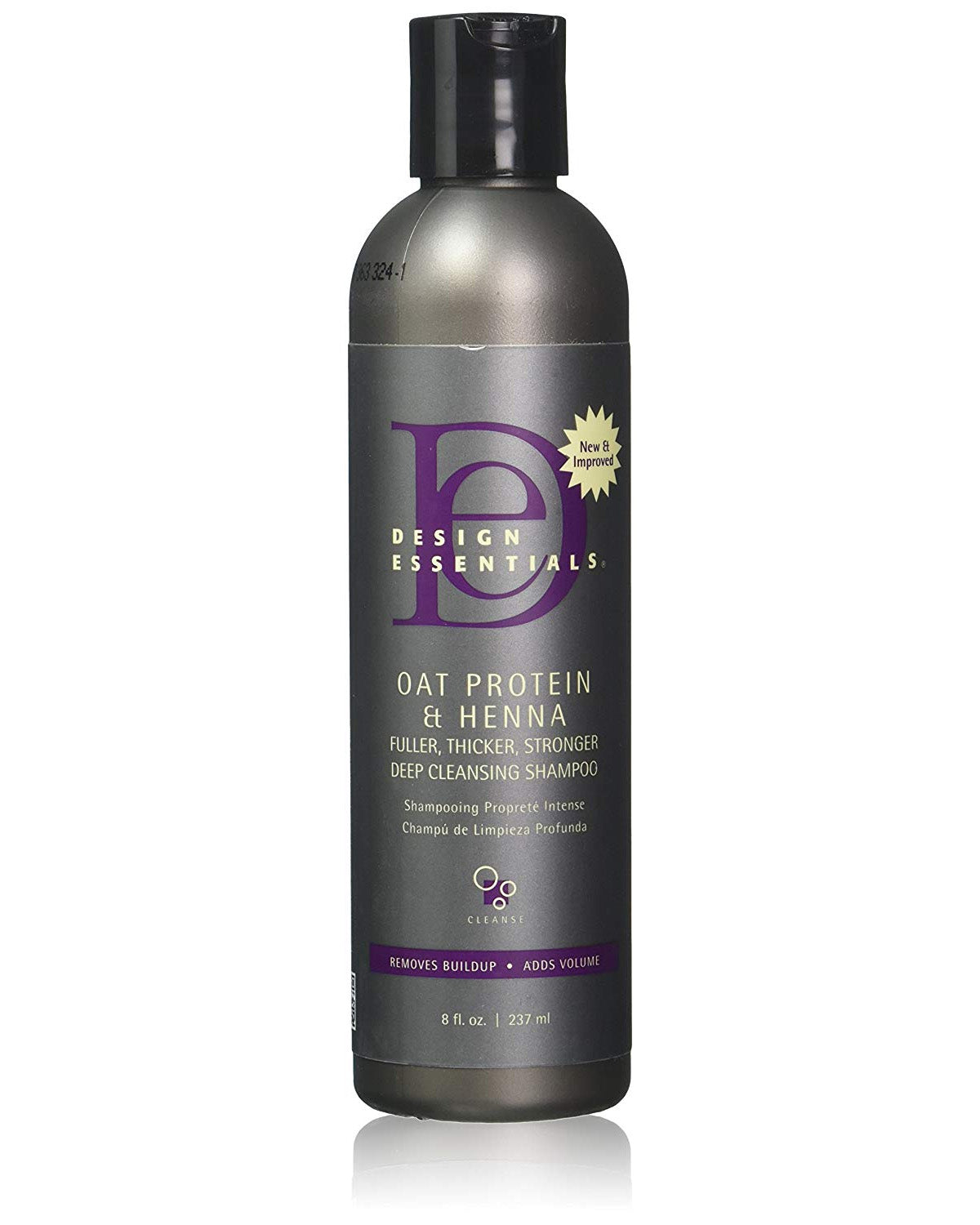 CLEANSING SHAMPOO OAT PROTEIN & HENNA / DESIGN ESSENTIALS