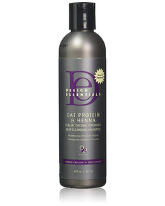 CLEANSING SHAMPOO OAT PROTEIN & HENNA / DESIGN ESSENTIALS