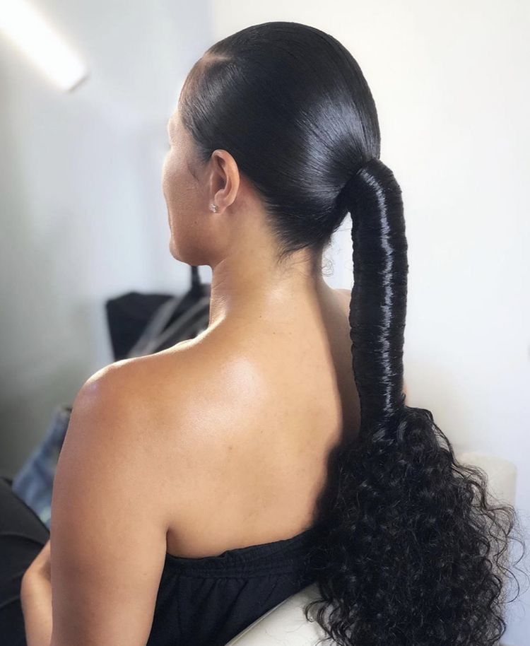 Ponytail glam / 100 à 120€