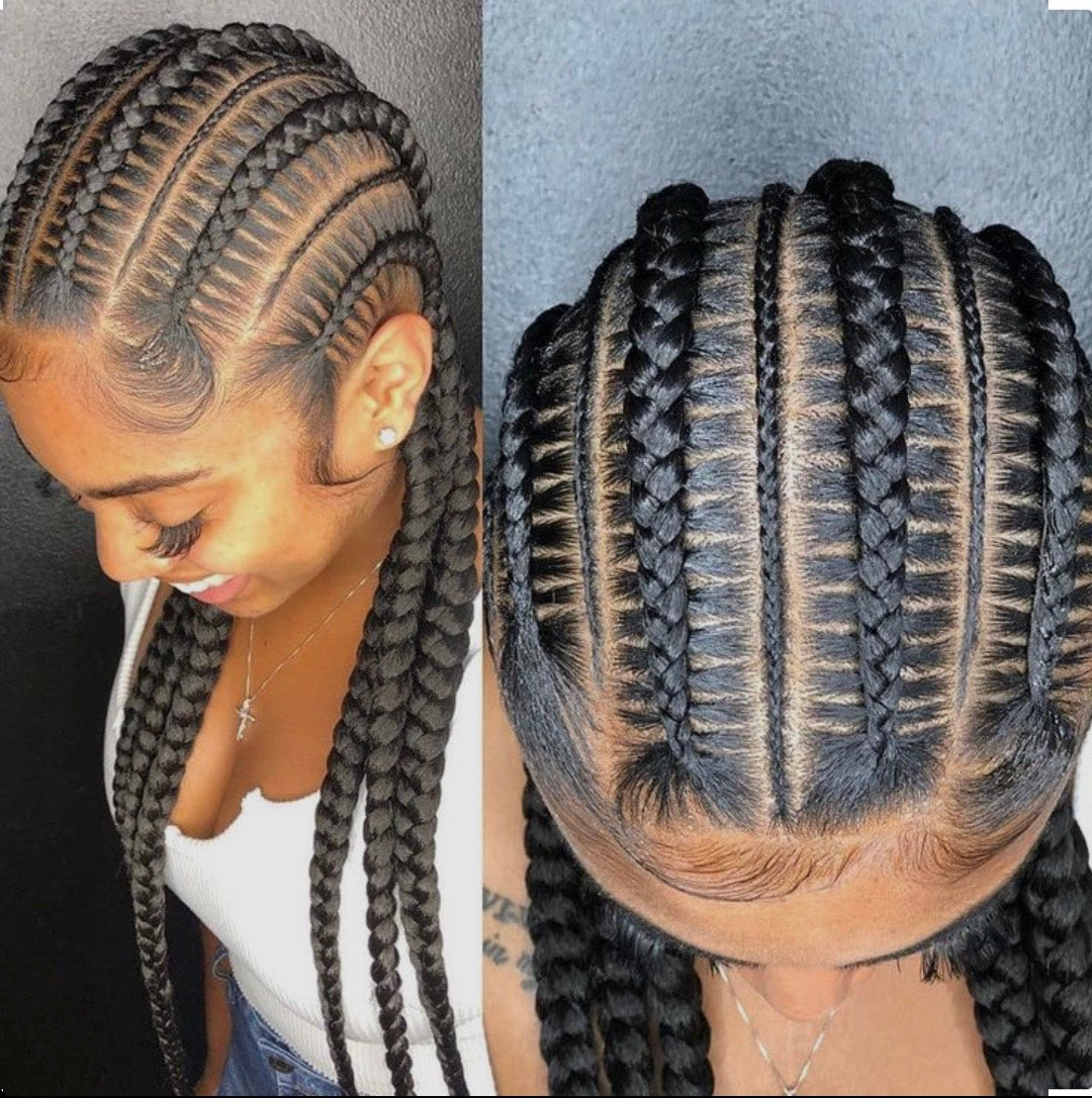 Cornrows définis / 80€
