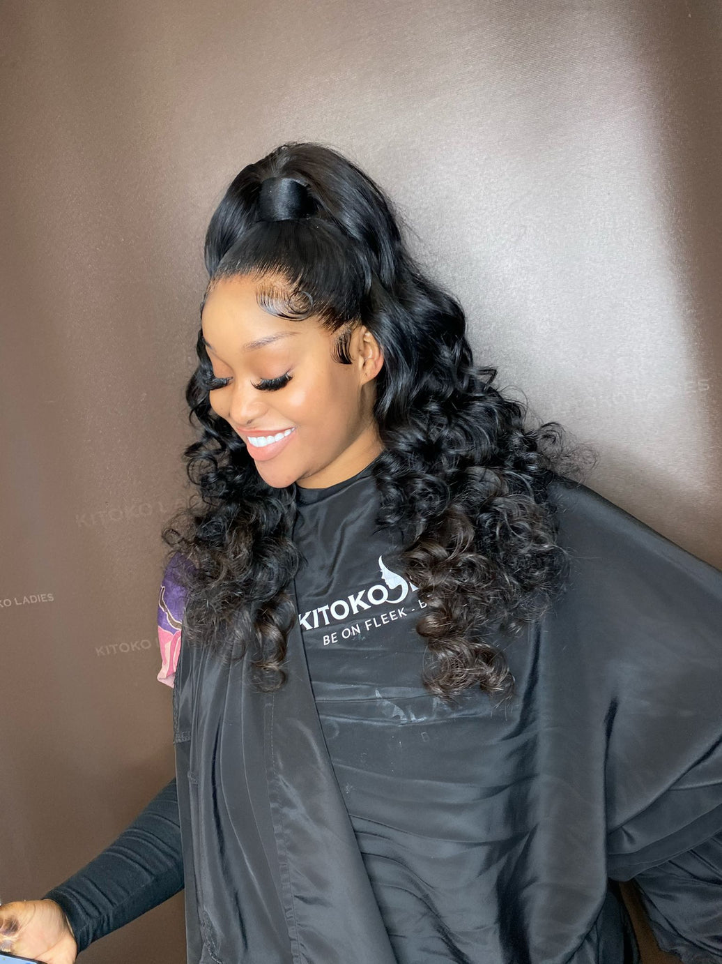 Demi tête lace frontal ponytail / 140€