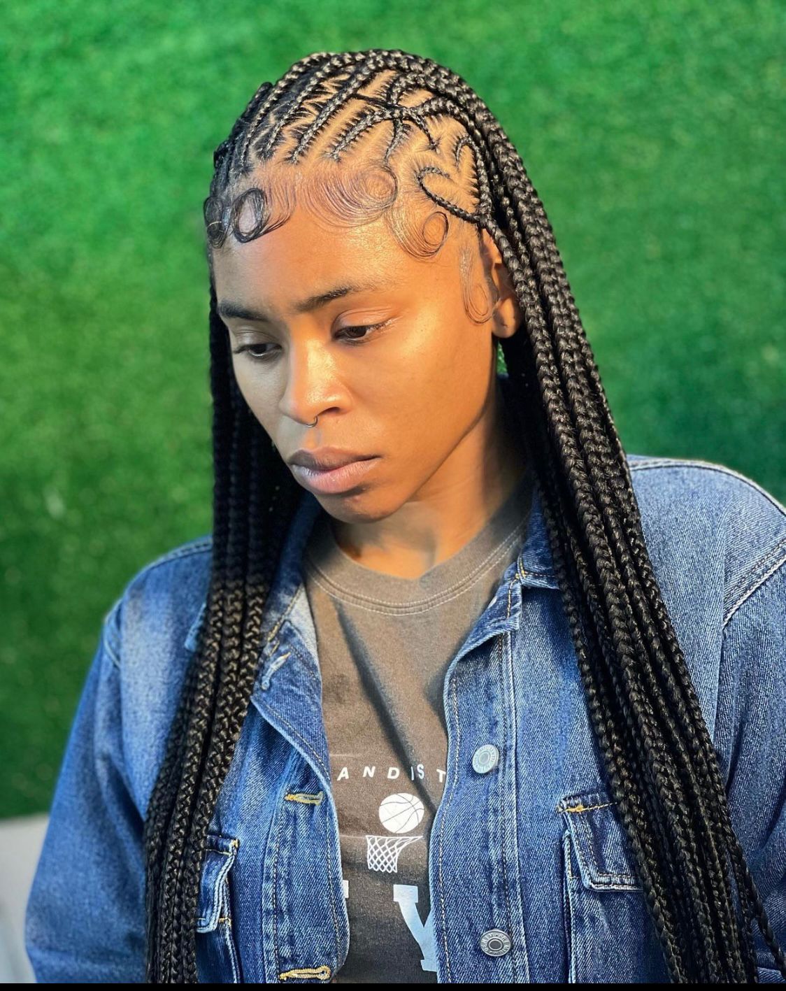 Freestyle Fulani Braids  /120