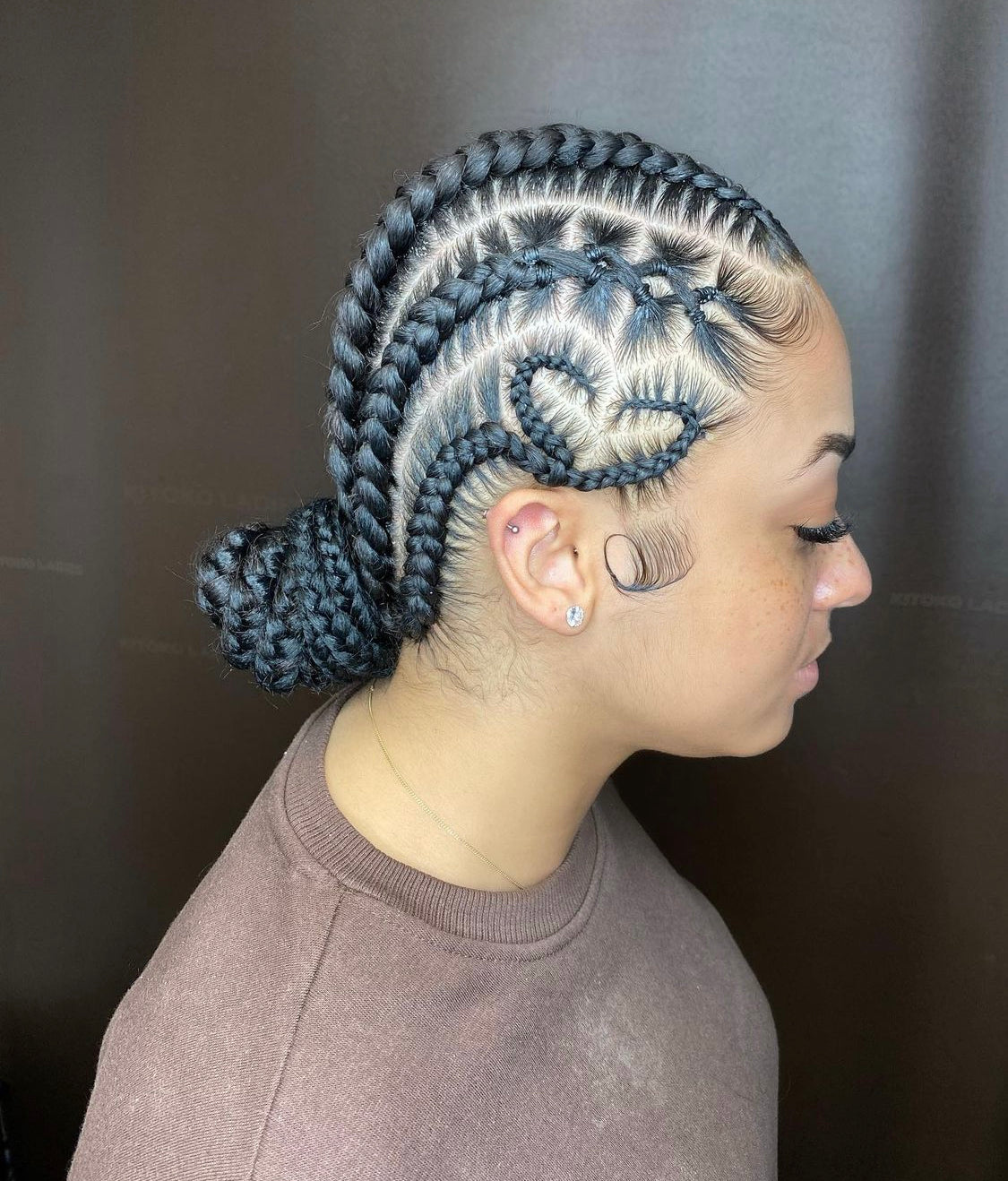 Cornrows définis Cœur /80€